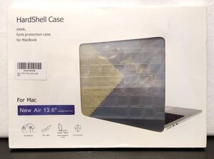 MacBook Hard Shell Case with Keyboard Cover for Air 13.6" A2681/A3113 NEW